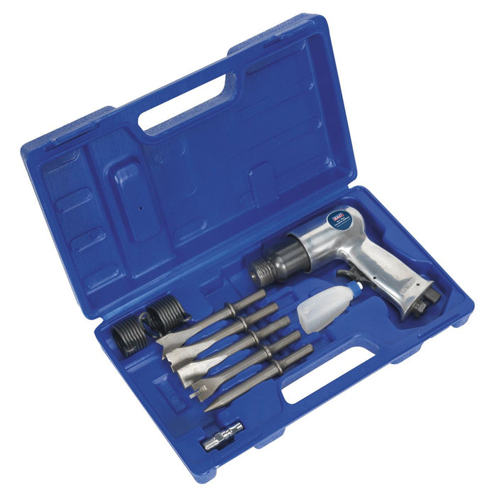 Sealey Air Hammer Kit with Chisels Medium Stroke SA12/S