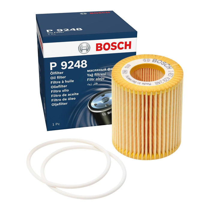 Genuine Bosch Car Oil Filter P9248 fits Vauxhall Zafira CDTi - 1.9 - 05- 1457429