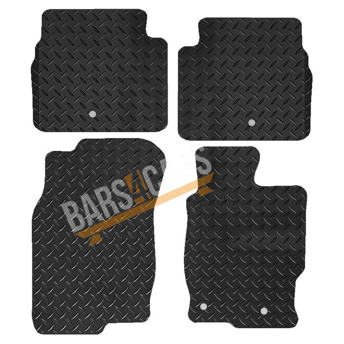 Tailored Rubber Mats for Mazda 6 08-13 + Clips 2008 2009 2010 2011 2012 2013 UKB4C  - Dynamic Drive