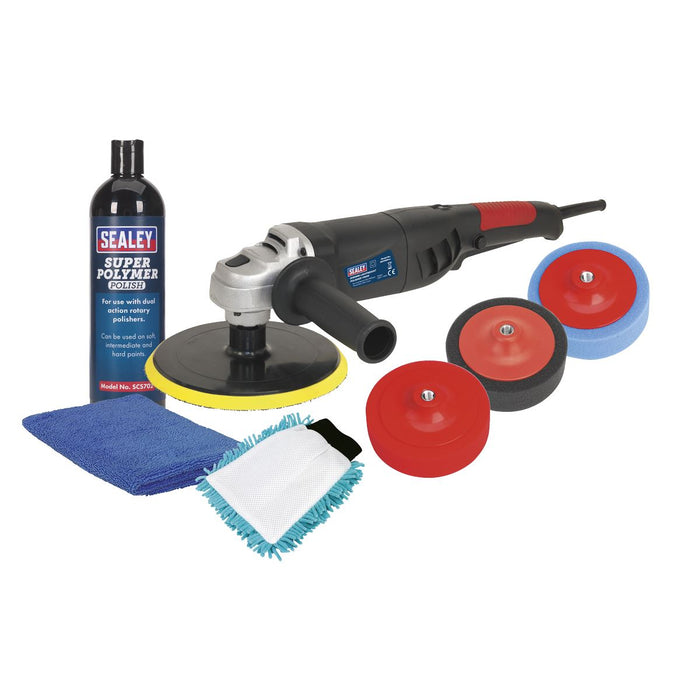 Sealey ï180mm Pro Electric Polisher Kit 1100W/230V CPK03 Sealey  - Dynamic Drive