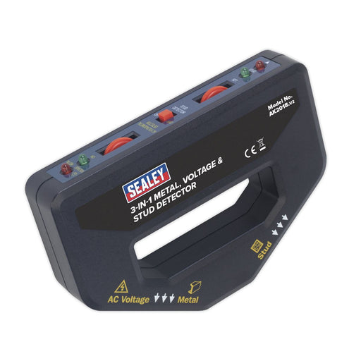 Sealey 3-in-1 Metal, Voltage & Stud Detector AK2018 Sealey  - Dynamic Drive