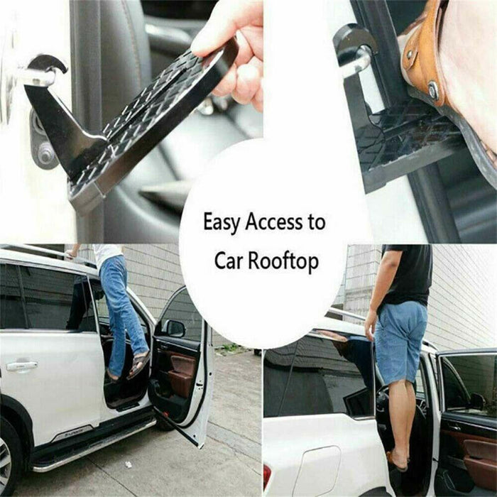 Vehicle Access Roof Of Car Door Step Rooftop Doorstep ,Latch Pedal Hook KC Summit  - Dynamic Drive