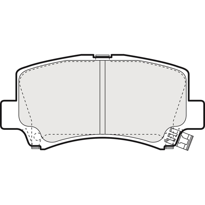 Apec Brake Pads Front Fits Dfsk Big Cab Loadhopper Suzuki Wagon R Apec  - Dynamic Drive