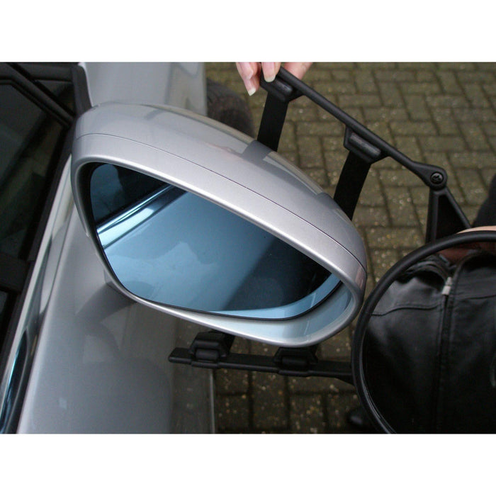 Milenco Falcon Safety Single Convex Wide View Towing Mirror - Caravan Motorhome