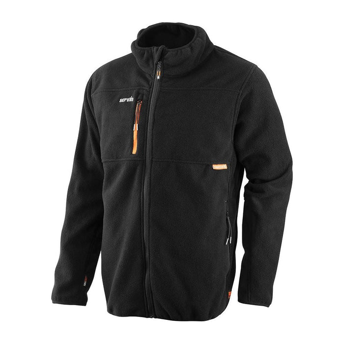 Scruffs Eco Abratect Worker Fleece Black S Scruffs  - Dynamic Drive