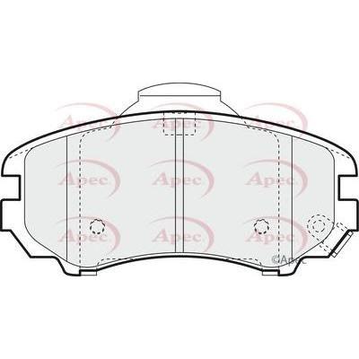 Apec Brake Pads Front Fits Hyundai Coupe Lantra Sonata Kia Magentis