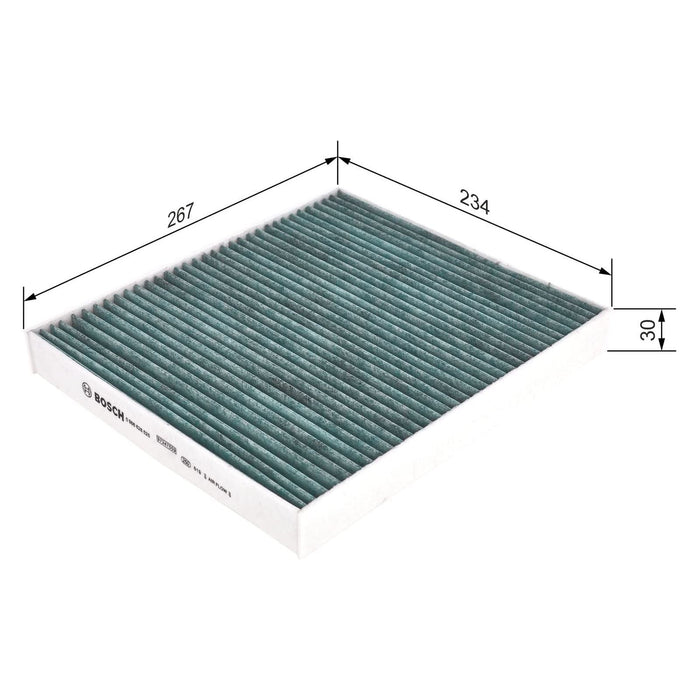 Bosch Car Cabin Filter Plus A8525 fits Vauxhall Zafira ECOTEC - 1.6 - 06- 098662