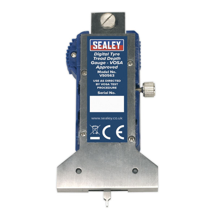 Sealey Digital Tyre Tread Depth Gauge DVSA Approved VS0563 Sealey  - Dynamic Drive