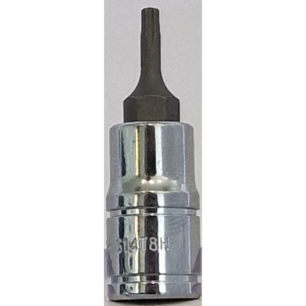 Carlyle Hand Tools 1/4Dr T8H Tamper Torx S14T8H