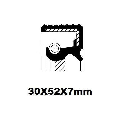 Corteco Differential / Driveshaft Seal fits Vauxhall  Vivaro CDTi - 2.0 - 06-14 Hella  - Dynamic Drive