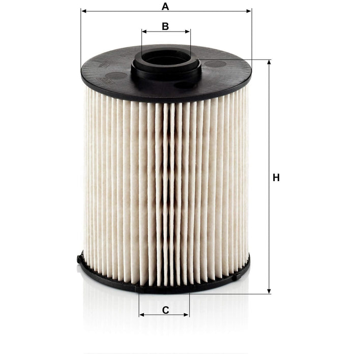 Genuine Mann Fuel Filter for Mercedes CCLKEMS Series PU839X