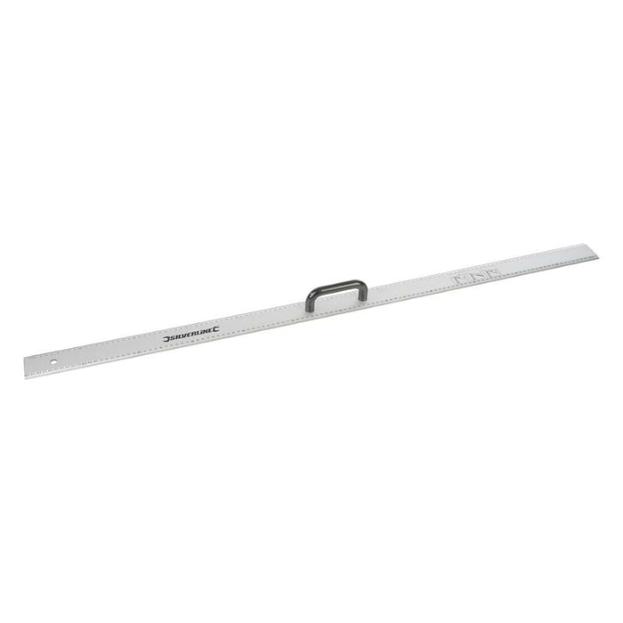 Silverline Aluminium Rule with Handle 1200mm