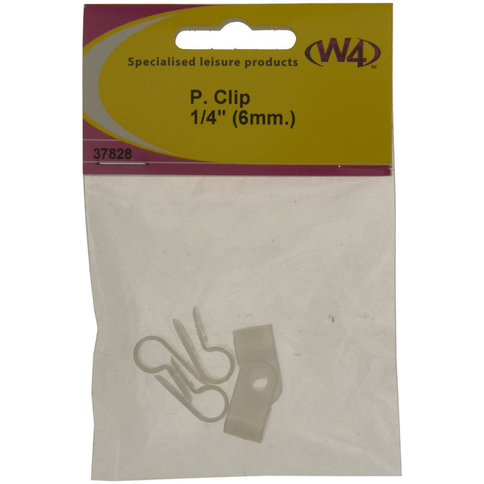 MDS1203 W4 P-Clip 1/4in 6mm 5 pack 37828 W4  - Dynamic Drive