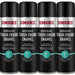 4x Simoniz Gloss Black Enamel Tough Car Spray Protection Paint Aerosol 500ml Simoniz  - Dynamic Drive