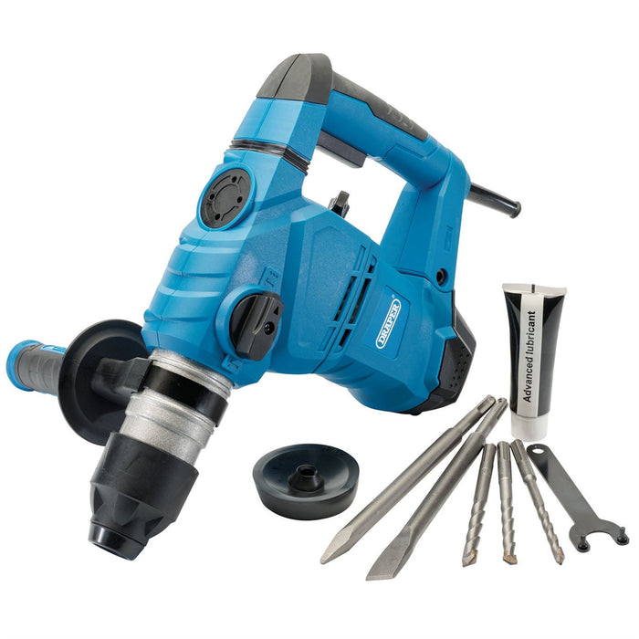 Draper 230V SDS+ Rotary Hammer Drill, 1500W, 4.9kg 56404 Draper  - Dynamic Drive