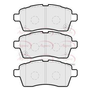 Apec Brake Pads Front Fits Suzuki Ignis Iii 1.210.16-;