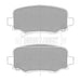 Genuine Borg & Beck Rear Brake Pads fits Jeep Cherokee 2.0 CRD 0414 BBP2466 Borg & Beck  - Dynamic Drive