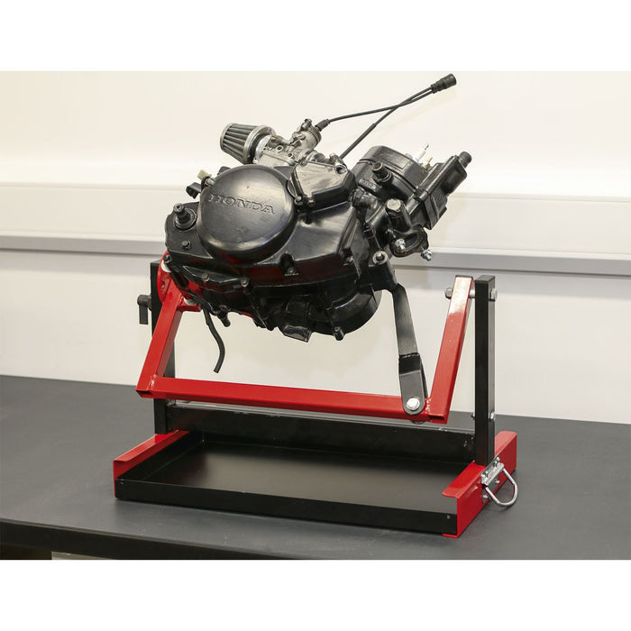 Motorcycle Engine Stand - Single/Twin Cylinder Sealey  - Dynamic Drive