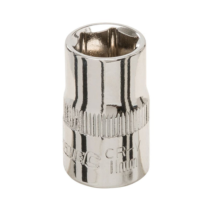 Silverline Socket 3/8" Drive 6pt Metric 11mm Silverline  - Dynamic Drive