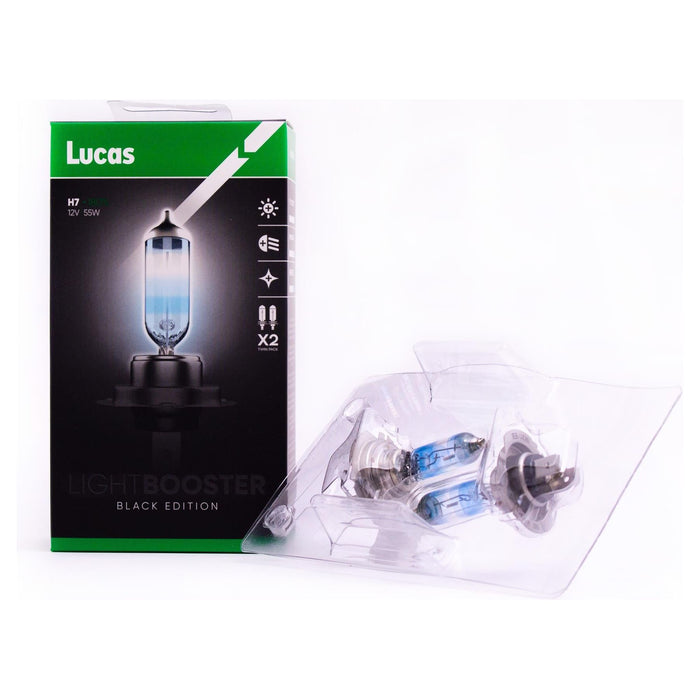 Lucas H1 H4 H7 12v Car 150% Brighter Upgrade Bulbs Headlight Headlamp[H7] Lucas  - Dynamic Drive