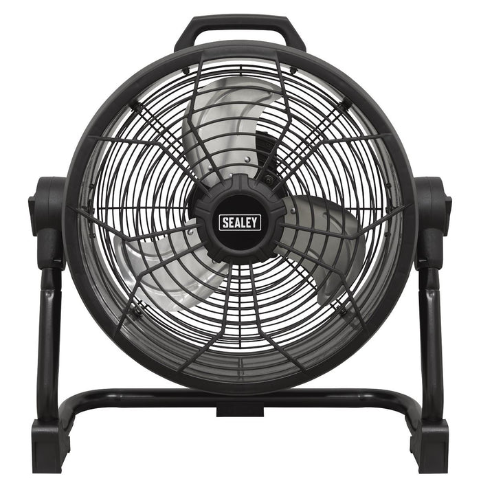 Sealey 2-in-1 Cordless/Corded High Velocity Drum Fan 16" 230V/20V SV20 Series Sealey  - Dynamic Drive