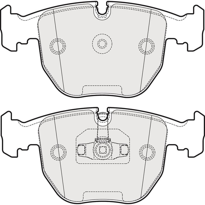 Apec Brake Pads Rear Fits Rolls Royce Dawn Ghost Wraith