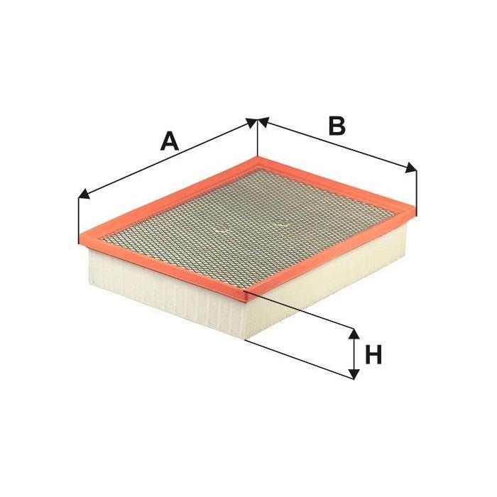 Genuine WIX Air Filter fits Toyota Hilux - 2.4 - 15- WA9929 Wix Filters  - Dynamic Drive