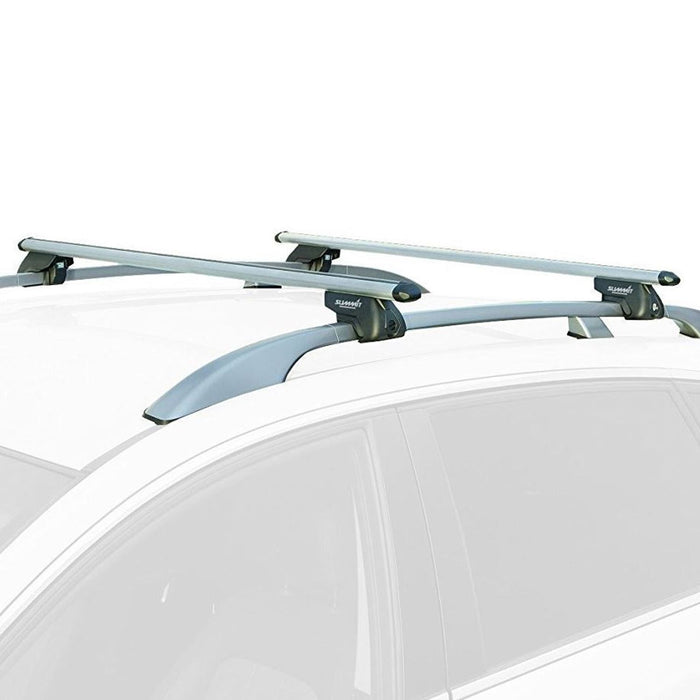 Steel Locking Roof Rack Cross Bars fits Karoq 2018-2020 Summit  - Dynamic Drive