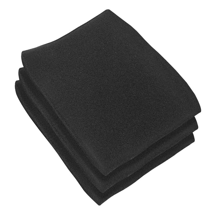 Sealey Foam Filter Pack of 3 PC380MFF