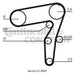 Genuine Continental ContiTech Timing Belt Kit fits Fiat 1.9 TD CT995K2 ContiTech  - Dynamic Drive