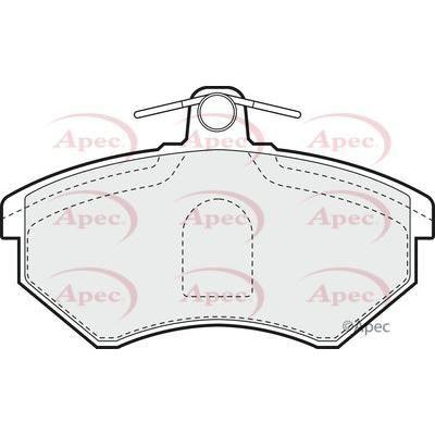 Apec Brake Pads Front Fits Audi 100 200 80 90 Cabriolet Coupe Quattro S