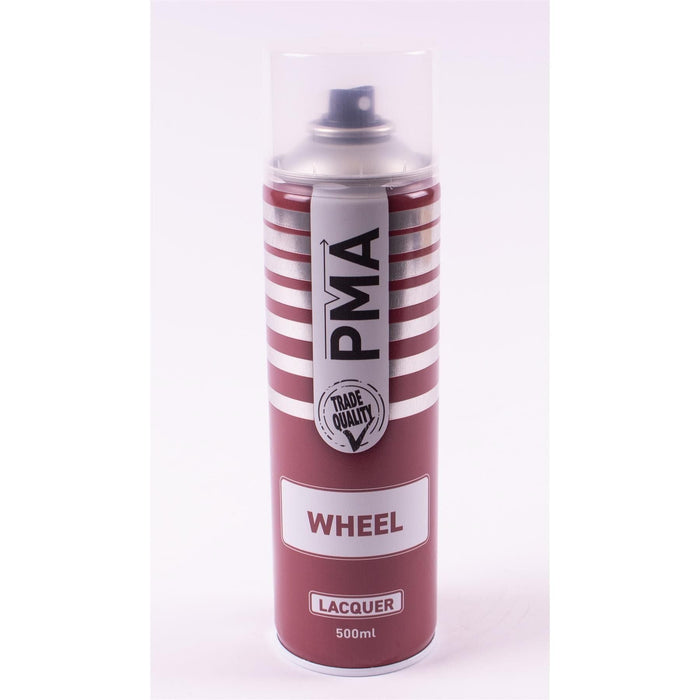 2 X PMA Wheel Lacquer Clear Paint Spray 500ml Laquer Bodyshop Repair