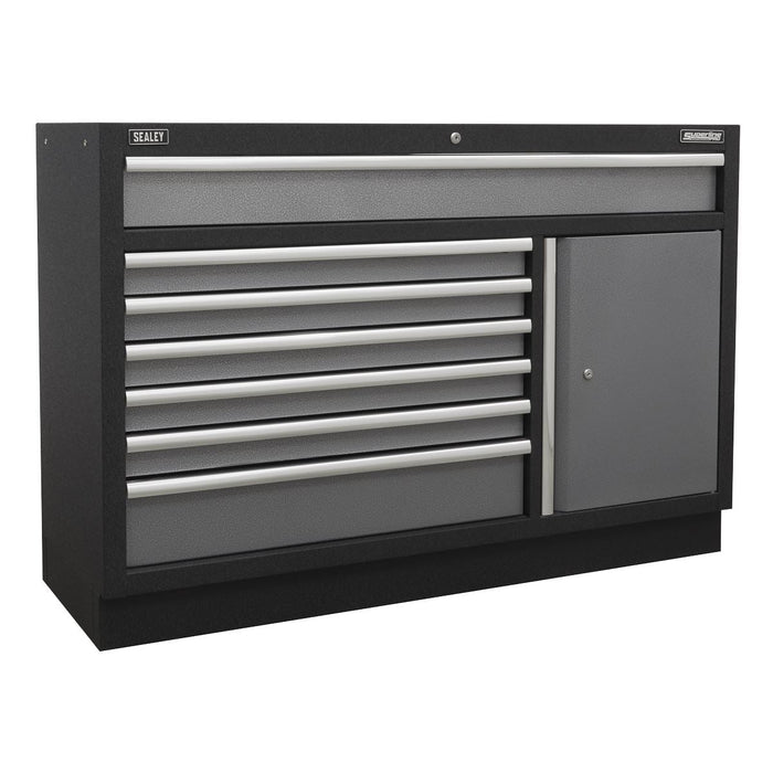 Sealey Superline Pro 1.96m Storage System Stainless Steel Worktop