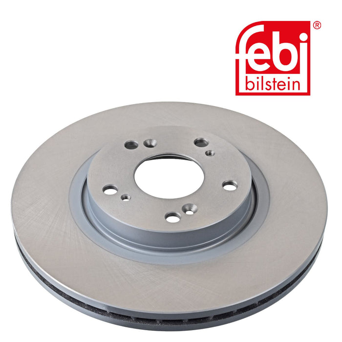 Genuine FEBI Front Brake Discs & Pads Set Vented for Honda Accord