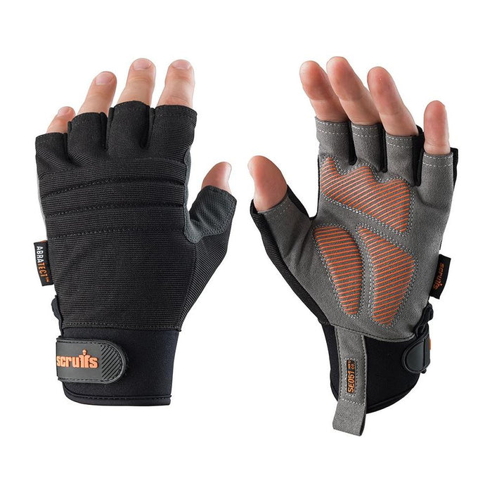 Scruffs Trade Fingerless Gloves Black XL / 10