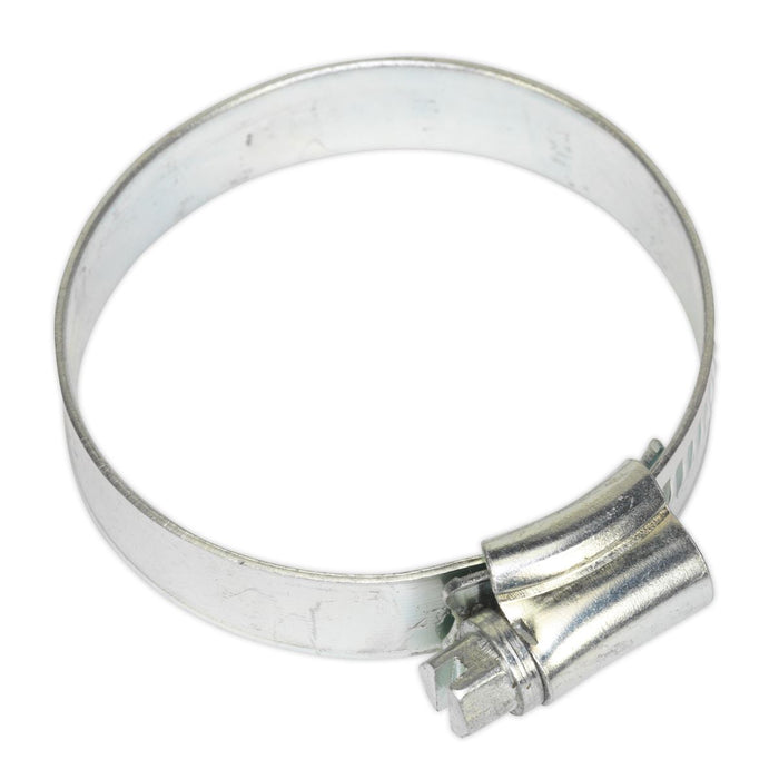 Hose Clip Zinc Plated 38-57Mm Pack Of 20 Sealey  - Dynamic Drive