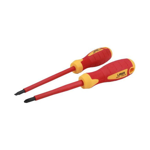 Laser VDE Insulated Screwdriver Set 2pc 8388 Laser Tools  - Dynamic Drive