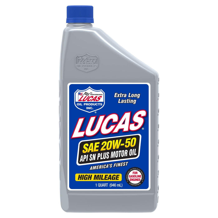 Lucas Oil 20W50 Motor Oil 1 Litre 10252 Lucas  - Dynamic Drive