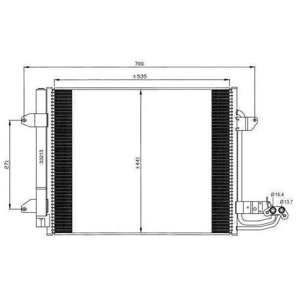 NRF Condenser 35521