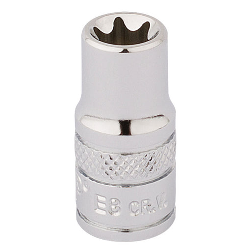 Draper TX-STAR Socket, 1/4" Sq. Dr., E8 34132 Draper  - Dynamic Drive