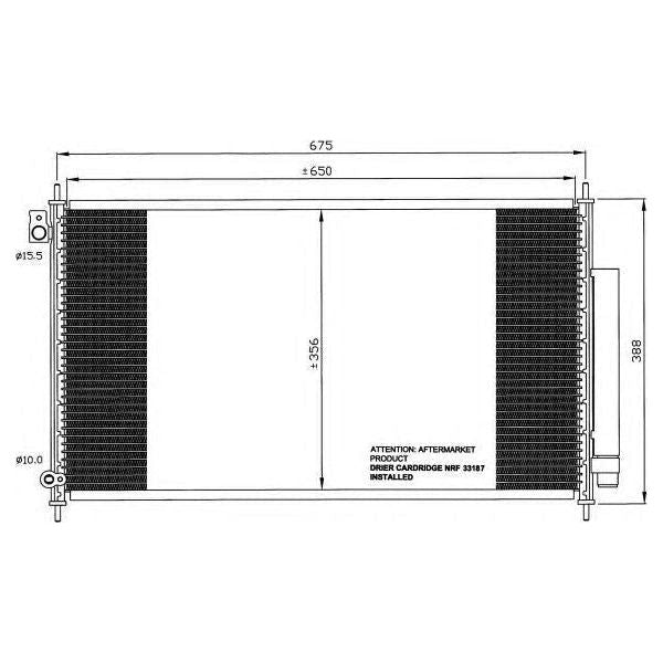 NRF Condenser 35559