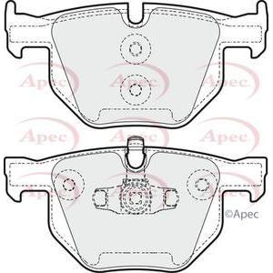 Apec Brake Pads Front Fits BMW 3 Series