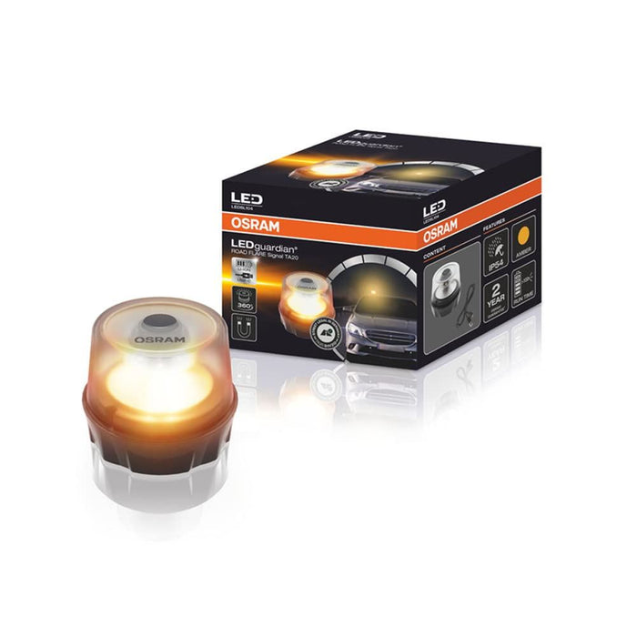 Osram LEDguardian ROAD FLARE Signal TA20, LEDSL104, rechargeable magnetic LED wa Osram  - Dynamic Drive