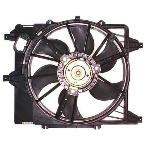 NRF RADIATOR FAN fits Renault Clio Kangoo Kangoo / Grand Kangoo Kangoo BE Bop Me NRF  - Dynamic Drive