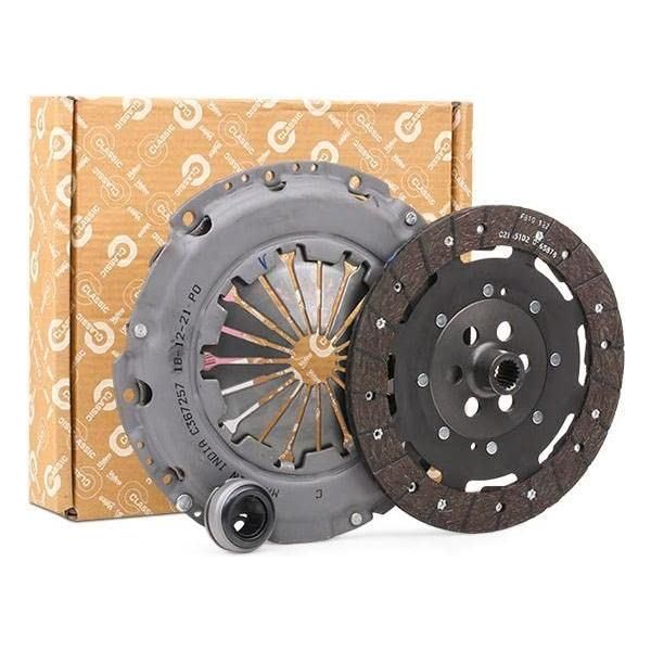 Valeo 3 Piece Clutch Kit 786078 Automotive Part fits Peugeot 206 Valeo  - Dynamic Drive