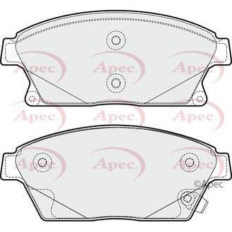 Apec Brake Pads Front Fits Cadillac Ats Chevrolet Cruze Orlando Trax Vo