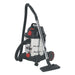 Vacuum Cleaner Industrial 20L 1400W/230V Stainless Sealey  - Dynamic Drive