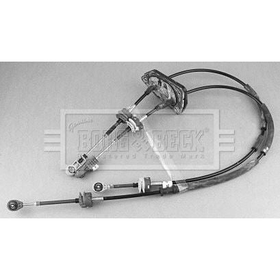 Genuine Borg & Beck Gear Control Cable fits BMW 56 series BKG1042