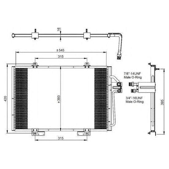 NRF Condenser 35815