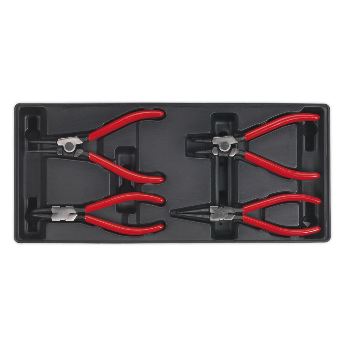 Sealey Tool Tray with Circlip Pliers Set 4pc TBT03 Sealey  - Dynamic Drive